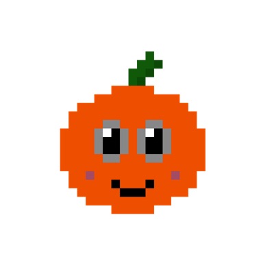 Fruity Friends - Happy Orange