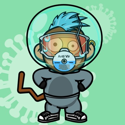 Covid Space Monkey #139