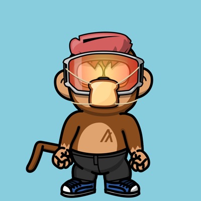Covid Space Monkey #145
